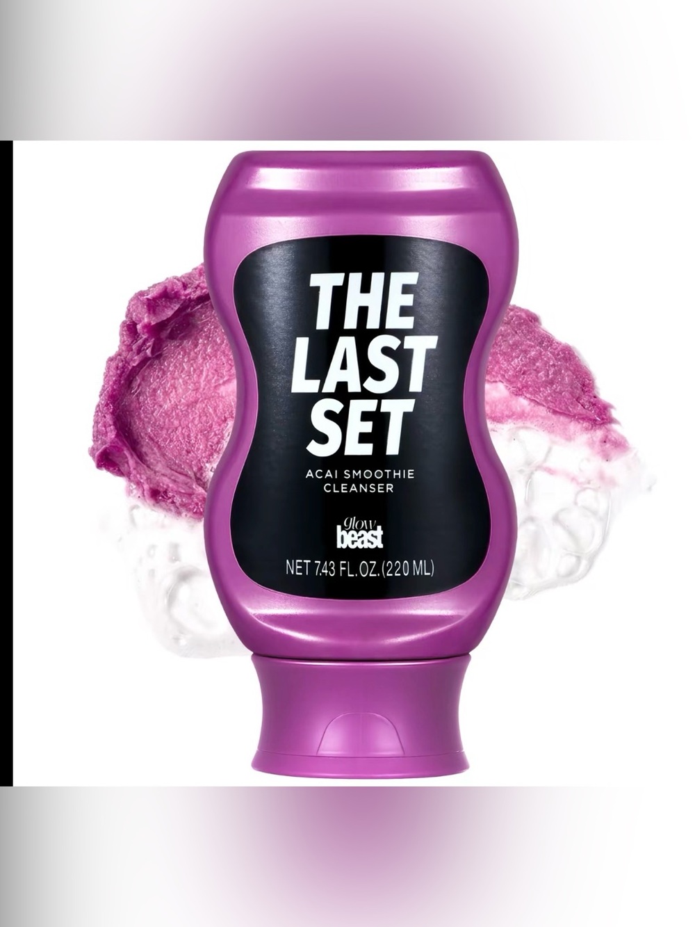 GlowBeast Set Acai Smoothie Cleanser & Cool Down Facial Spray